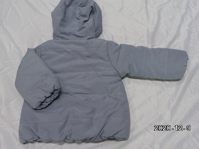 100% Spun Polyester Gray Cardigan Jacket Boys Knitted Cardigan For Winter