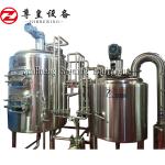 200L / 300L / 500L Craft Beer Equipment Silver Color Electric / Steam Heating