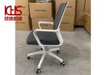 OEM Apartment Dark Grey Fabric Office Chairs 150kg Load Capacity