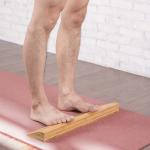 Yoga Slant Board Calf Ankle Stretcher Wooden Non Slip Wedge Yoga Brick Fitness