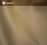Khaki Cotton Polyester Water Repellent Fireman Uniform Material Fabric Twill 2/1