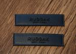 Printed Silicone Logo Jeans Leather Patches Custom For Clothing