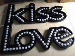 KooSion outdoor metal letter luminous business signs