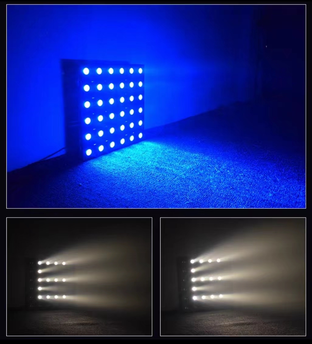 LED 36*3W 90 RGBW Full Color Matrix Lamp Light for DJ Disco Party Stage Effect Lights