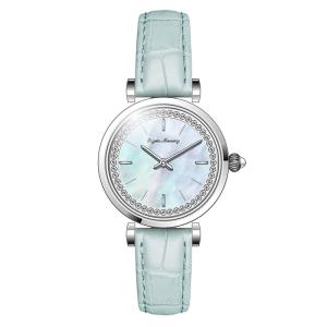 Quality Diamond Inlaid 32mm Leather Strap Watch Luxury Decorative Waterproof wholesale