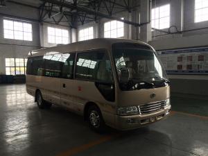 Quality Front Cummins Engine ISUZU 7M Toyota Coaster Van Euro 3 24 - 27 Seats Capacity wholesale