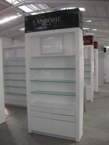 Quality Cosmetics Cabinets for Cosmetics Showroom with LED Lightings wholesale