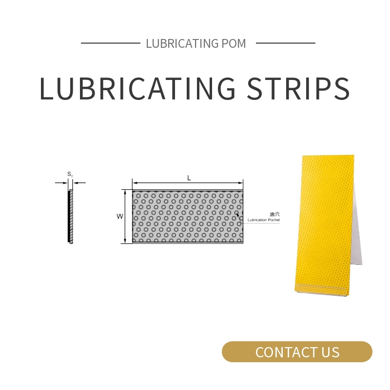 SELF-LUBRICATING BEARING BUSHING STRIPS MATERIAL