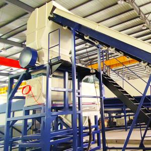 Quality 500kg/H-1200kg/H HDPE Washing Line Plastic Bottle Crusher Machine For PP PE Films wholesale