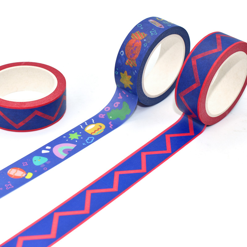 Custom Printed Design Decorative Masking Washi Tape Fun DIY Crafts