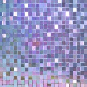Quality Dichroic Squares Self Adhesive Decorative Window Glass Film Anti Glare wholesale