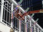 Flat Dichroic Coating Glass Laminate Customized Size