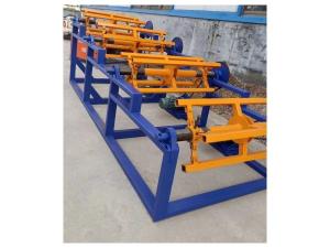 One driven four electric Decoiler Straightener for Solar buffer water tank production line