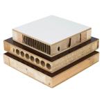 Waterproof WPC White Wooden Door Solid Oak Internal Anti Formaldehyde