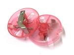 Battery Toy Round light for pull line toys gear box toy parts with large and