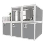 China Made Prefab Shipping Container Homes Flat Pack Mobile Container Family