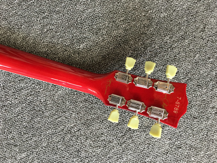 Wholesale lp Custom Shop red color Electric Guitar rosewood Fretboard China Guitar Factory Free Shipping