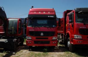 Quality Sinotruk HOWO 6X2 Tractor Trailer Truck 410 HP wholesale