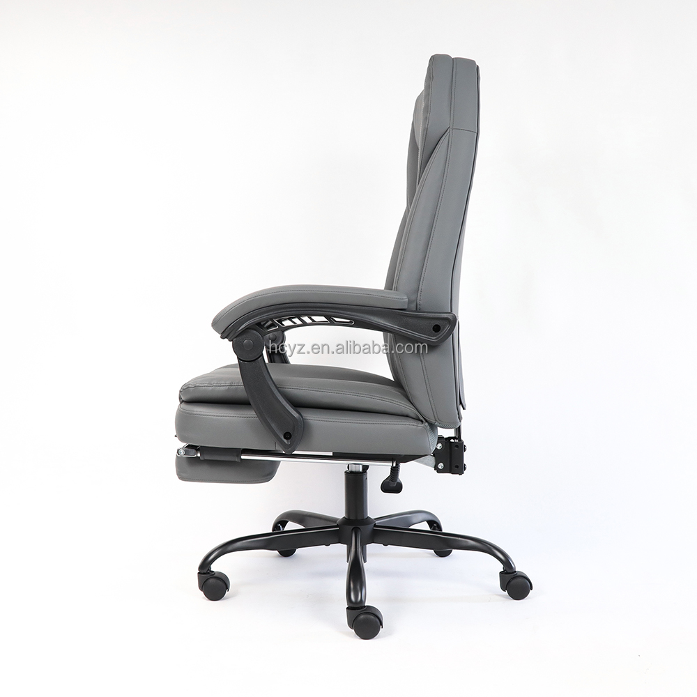 European Style Office Furniture Leather Executive Ergonomic Swivel Chair for Apartment