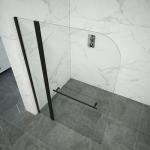 Free Standing Tempered Glass Bathtub Shower Screen