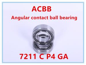 Quality 7211 C P4 GA Angular Contact Ball Bearing wholesale