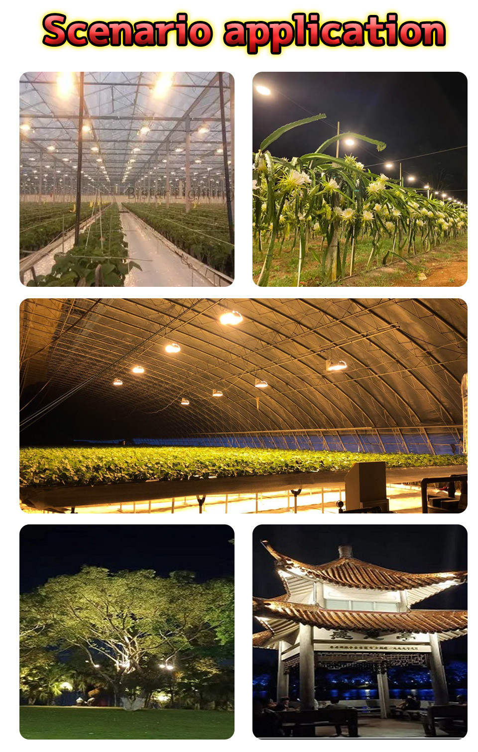 100W High Power LED COB Chip Aluminum Material AC85-265V Input Voltage