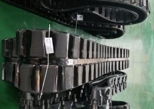 Quality Nature Continuous Rubber Track 86 Links Lightweight For Kubota Hanix Excavators wholesale