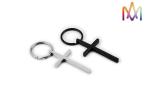 15g Stainless Steel Cross Shaped Custom Shaped Keychains