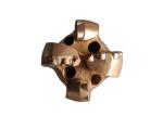 Water Well Drilling Tools Diamond PDC Drill Bit 4 Blades Reinforced Double Row