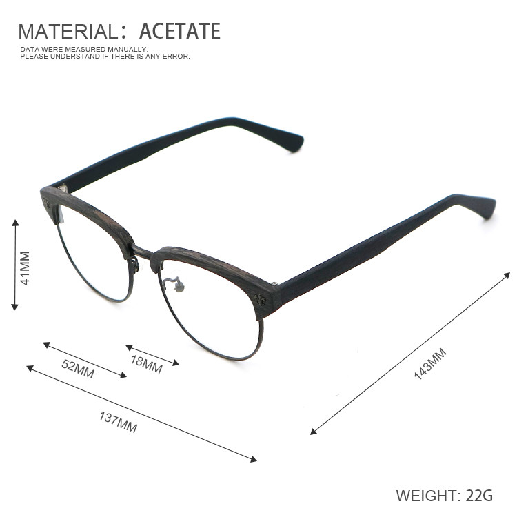 Modern Stylish Fluent Acetate Optical Frame Wholesale Eyewear