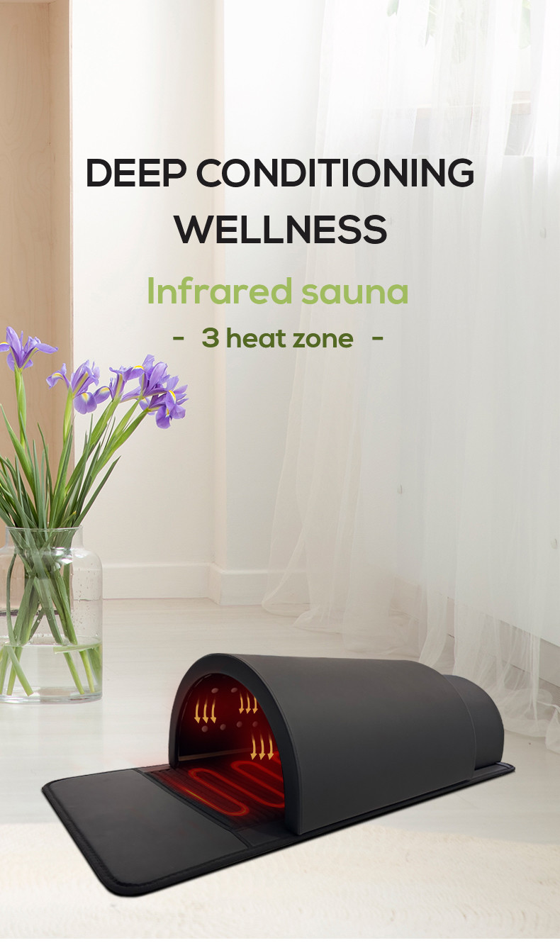 Tourmaline Germanium Far Infrared Dome 660nm Red Infrared Sauna Dome
