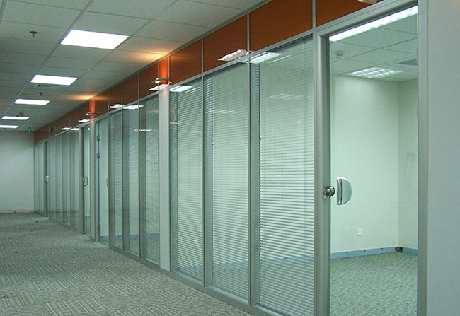200-1500mm Double Glass Panels Demountable Wall Panels ODM OEM