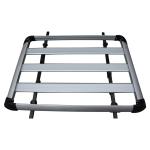 127*96cm 50*37 Inch Car Roof Rack Aluminum Material Black / Silver Color