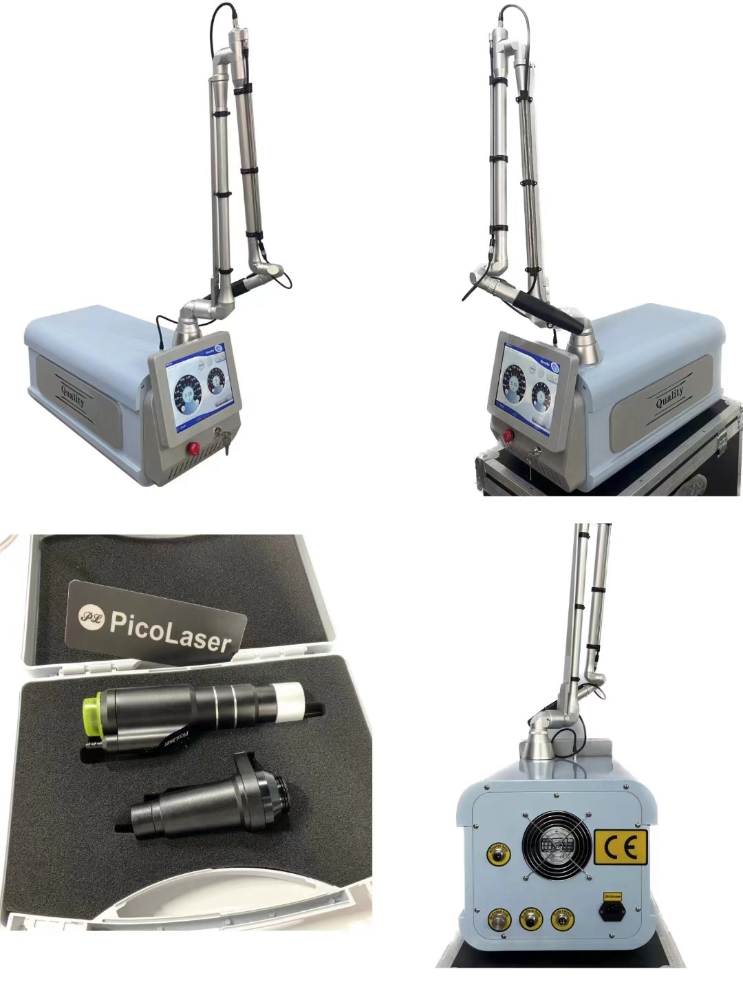 6 Wavelength IPL Laser Beauty Machine With Adjustable 6-14mm Spot 0.02s-0.99s Pulse