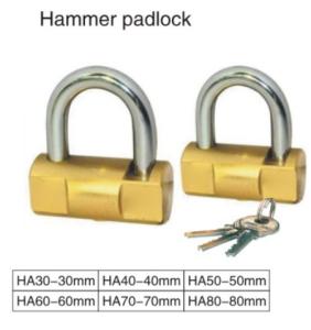 Quality Chrome Plated High Security Keyed Padlock 2 Steel Keys Solid Steel Body wholesale