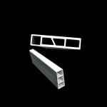 6082 T6 Automotive Aluminium Extrusions Lightweight Anti Collision Beam
