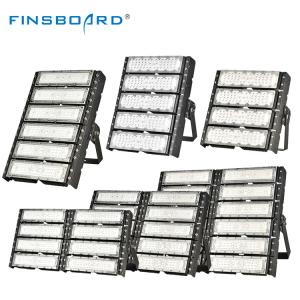 Quality IP66 High Powered LED Flood Security Lights 200w 250w 300w 400w 500w 600w Led High Mast Flood Light With SKD Housing wholesale