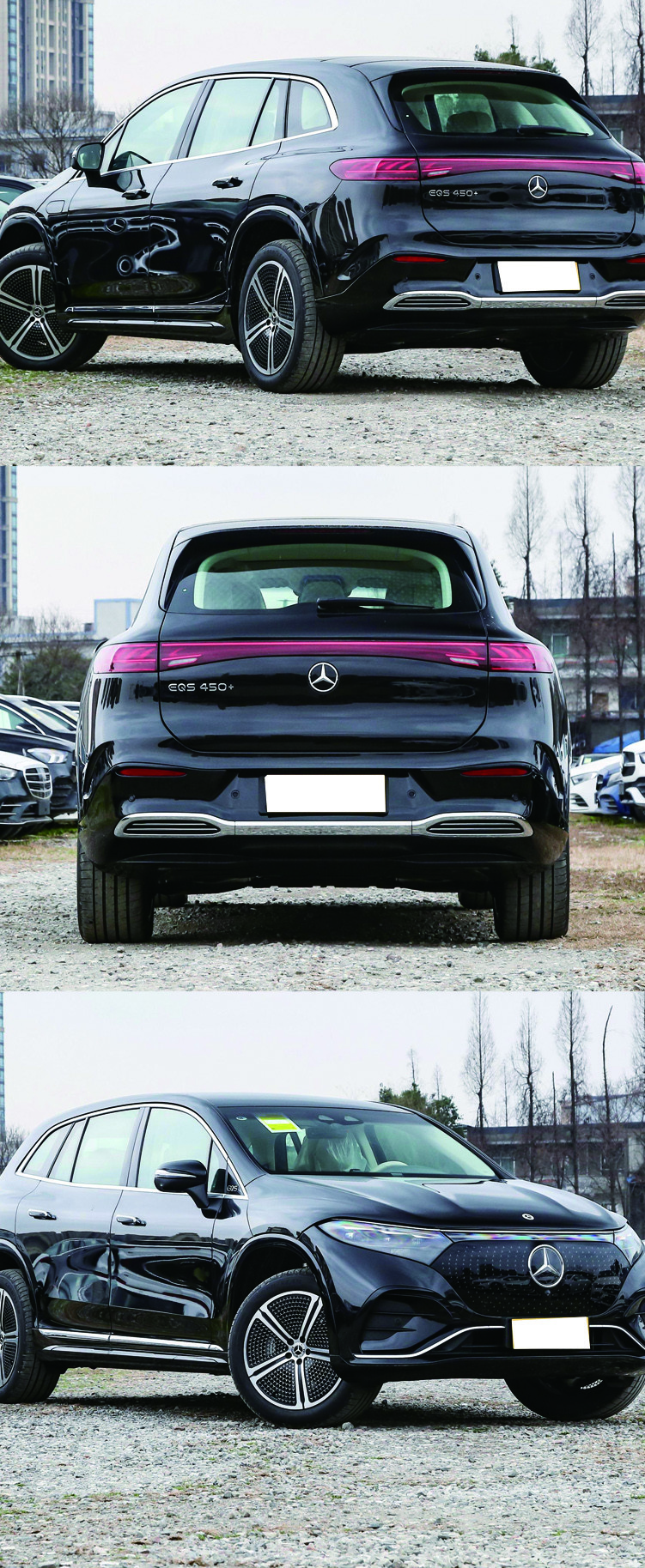 Mercedes Benz Electric Vehicle EQS 450 SUV EV Car 200 Mph With Outstanding Space