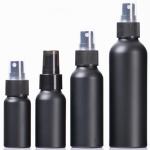 Essential Oil / Lotion Cosmetic Aluminum Bottles , Reusable Cosmetic Pump