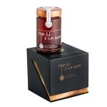 Luxury Black Book Shaped Clamshell Magnetic Gift Box Rigid Cardboard Foldable