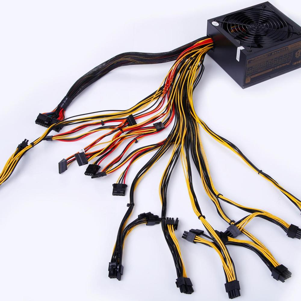 High Efficiency ATX 1600W 1800W 2000W 80PLUS Power Supply For Professional GPU server