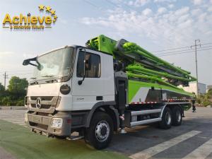 Quality Reconditioned Zoomlion 47X-5RZ Concrete Pump Truck 600L Hopper Capacity wholesale