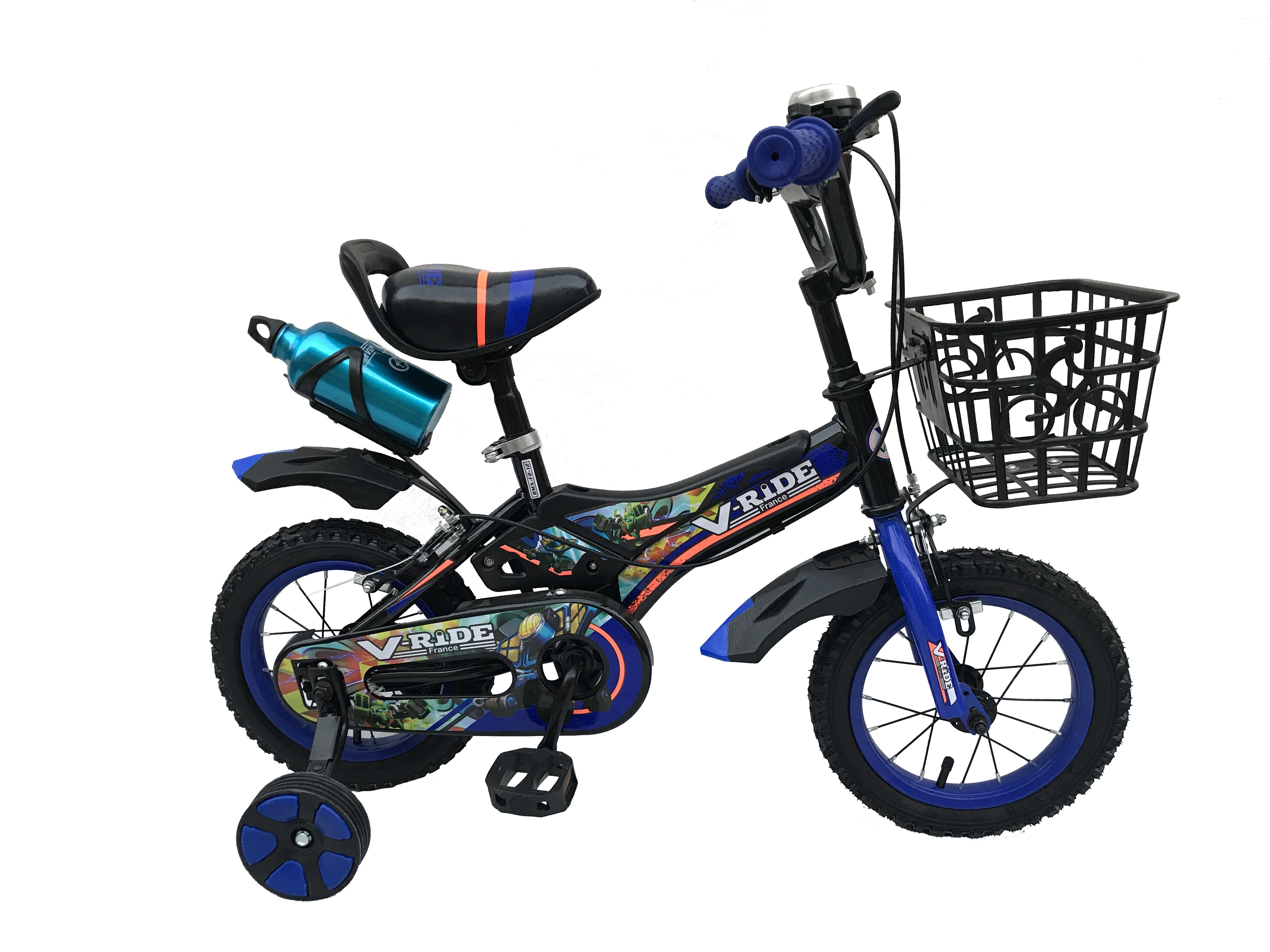 3-12 Years Old Girls' Kids Bicycle With Training Wheel Erosion Resistant