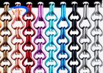 Walk Through Aluminium Chain Door Fly Screen Curtain Pests Barrier Rust