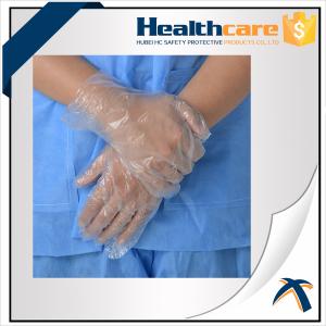 Quality Transparent Disposable Hand Gloves Food Grade Polythene LDPE One Time Gloves wholesale