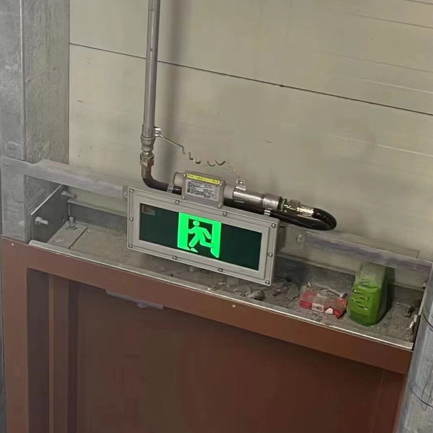 High Brightness Led Light Source Emergency Light 3W Explosion Proof Exit Sign Light Wall Mounted