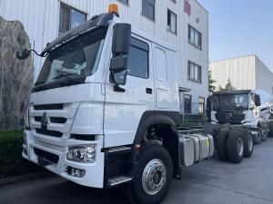 China SINOTRUK  HOWO Truck Chassis SINOTRUK Engine371HP 6 × 4  RHD With Warning Light Used In Dump Truck Cargo Truck Water Truck on sale
