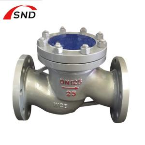Quality Cast Steel Check Valve DN80 Lift Type For Water Supply And Drainage Industry wholesale