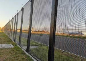 Quality H Post Powder Coating 76.2*12.6 Airport Security Fencing wholesale