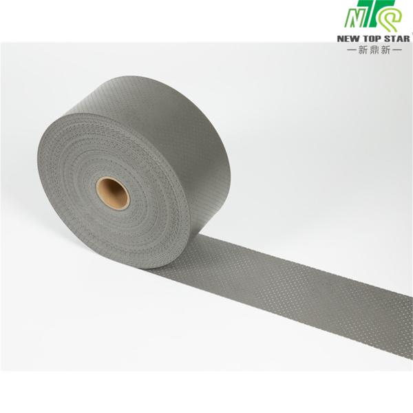 Black SPC Flooring Underlayment 7.5x Foaming Times 135kg/cbm Floor Soundproofing